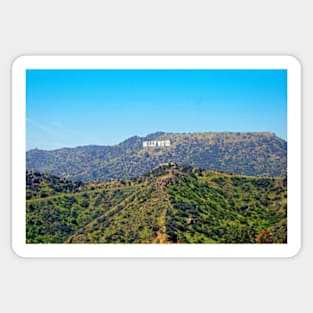 Hollywood Sign from Griffith Sticker